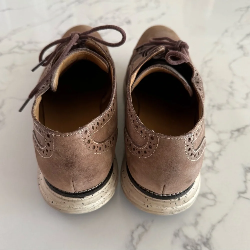Cole Haan Lunargrand Wingtip Oxford - Chestnut - Size 11M